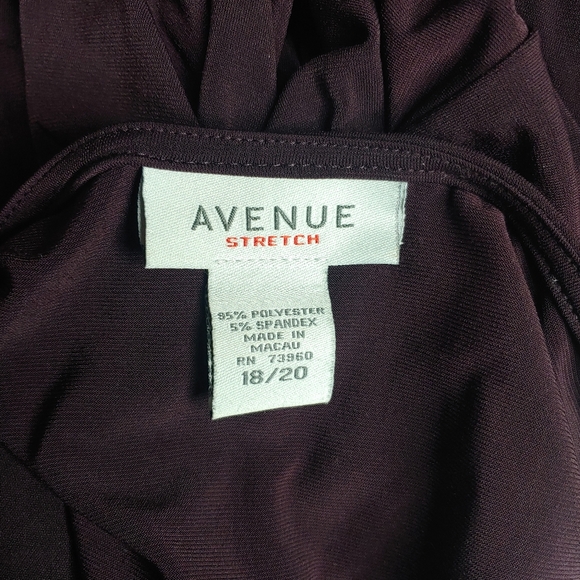 Avenue plum top - Picture 5 of 5